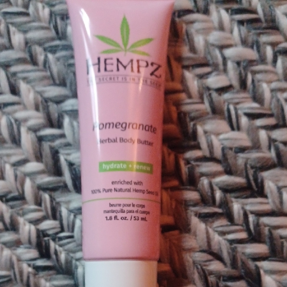 Hempz Pomegranate Herbal Body Butter in Pink